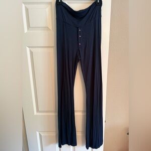 SET Active Set Sleep Henley Flare Pants in Oxford